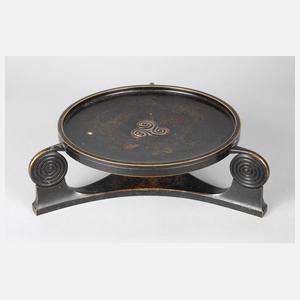 Jugendstil-Tafelaufsatz Bronze