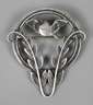 Georg Jensen Silberbrosche
