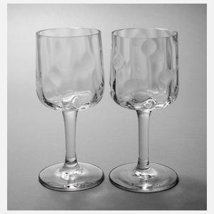 Koloman Moser zwei Weingläser ”Meteor”