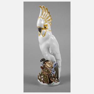 KPM Berlin Gelbhaubenkakadu