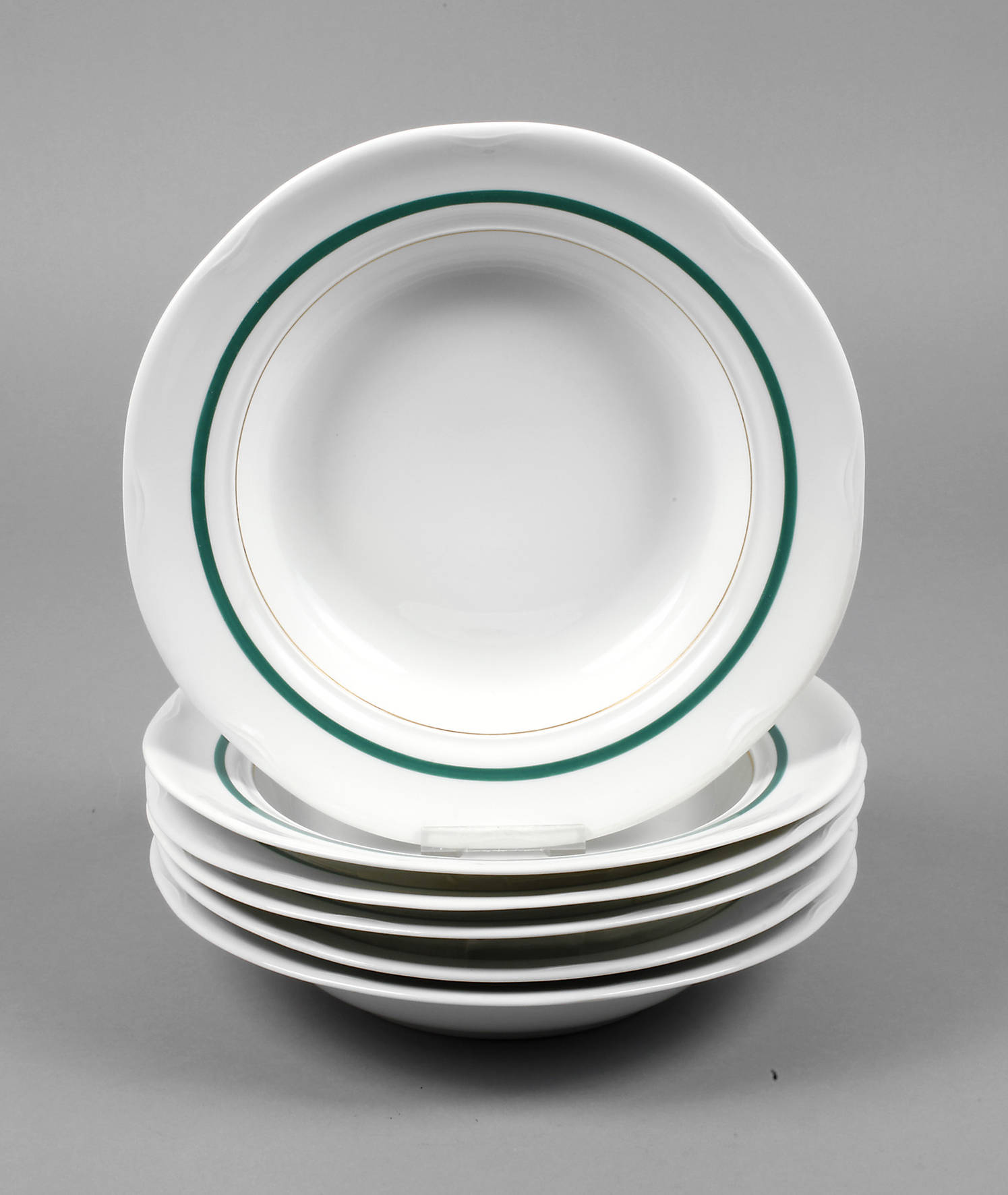 Meissen sechs Suppenteller Max Esser