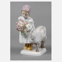 Meissen ”Mädchen mit Schaf”111