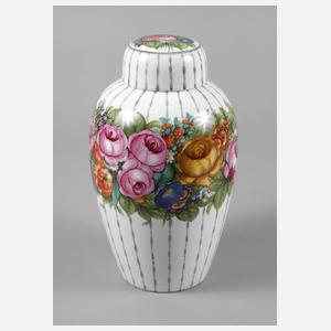 Nymphenburg Deckelvase