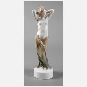Rosenthal Figur ”Nach dem Bade”