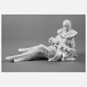 Rosenthal ”Pierrette mit Gitarre”