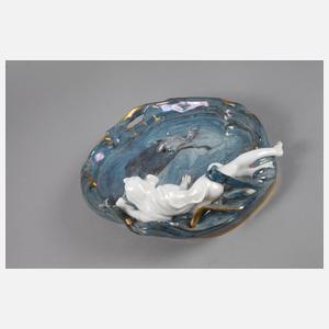 Rosenthal Schale Nymphe am Weiher