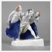 Rosenthal stürmende Bacchanten111