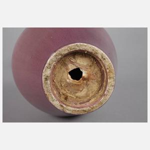 Jugendstilvase mit Bronzemontierung