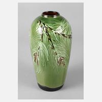 Tonwerke Kandern Vase Schlickermalerei111