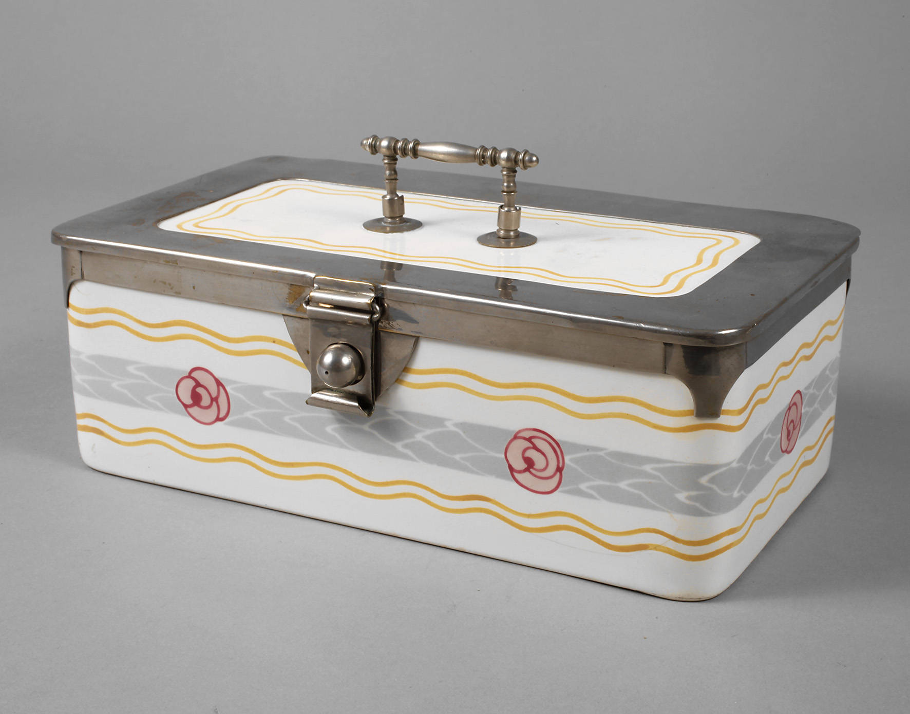 Wächtersbach Deckeldose Jugendstil