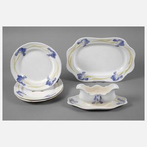 Wächtersbach fünf Teile ”Blaue Iris”