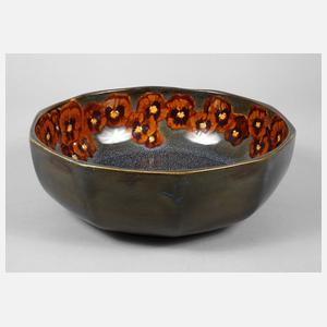 Wächtersbach Jugendstilschale Stiefmütterchen