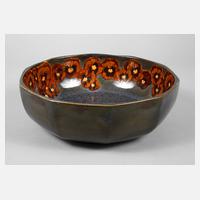 Wächtersbach Jugendstilschale Stiefmütterchen111