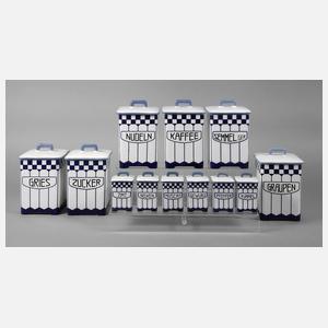 Wächtersbach Konvolut Vorratsdosen