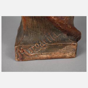 Josef Strnact Jugendstilbüste ”Margarita”