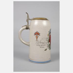 Jugendstil-Bierkrug