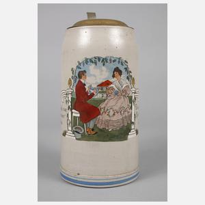 Jugendstil-Bierkrug