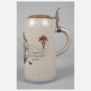 Jugendstil-Bierkrug