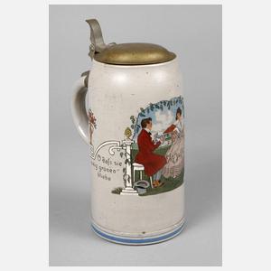 Jugendstil-Bierkrug
