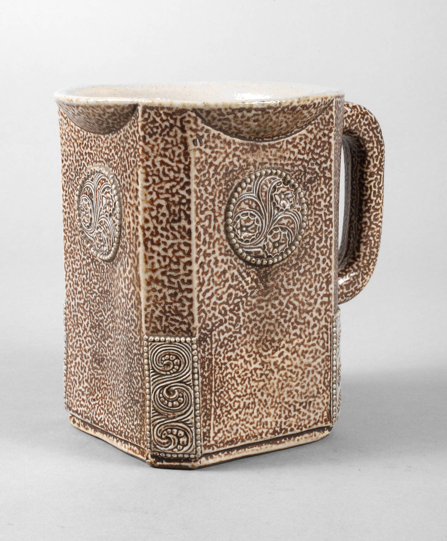 Westerwald Bierkrug Albin Müller attr.