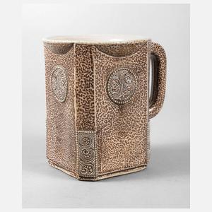 Westerwald Bierkrug Albin Müller attr.