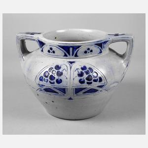 Westerwald Henkelvase Jugendstil