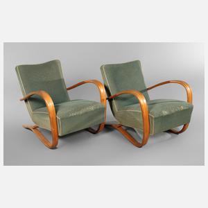 Paar Sessel Halabala