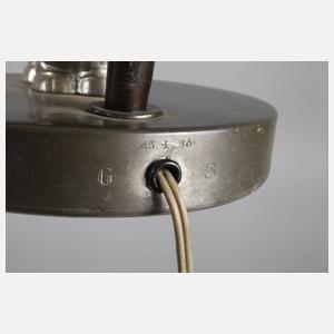 Figürliche Tischlampe Art déco