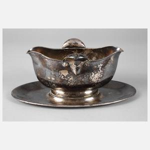 Sauciere Art déco Silber