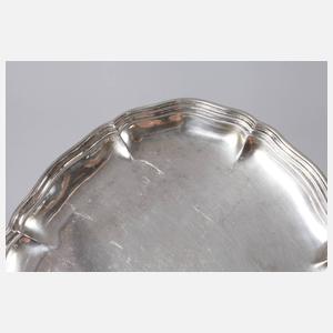 Kernstück Silber mit Tablett