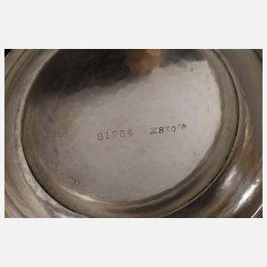 Silberschale Art déco