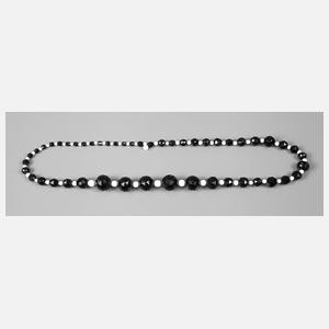 Langes Collier Art déco