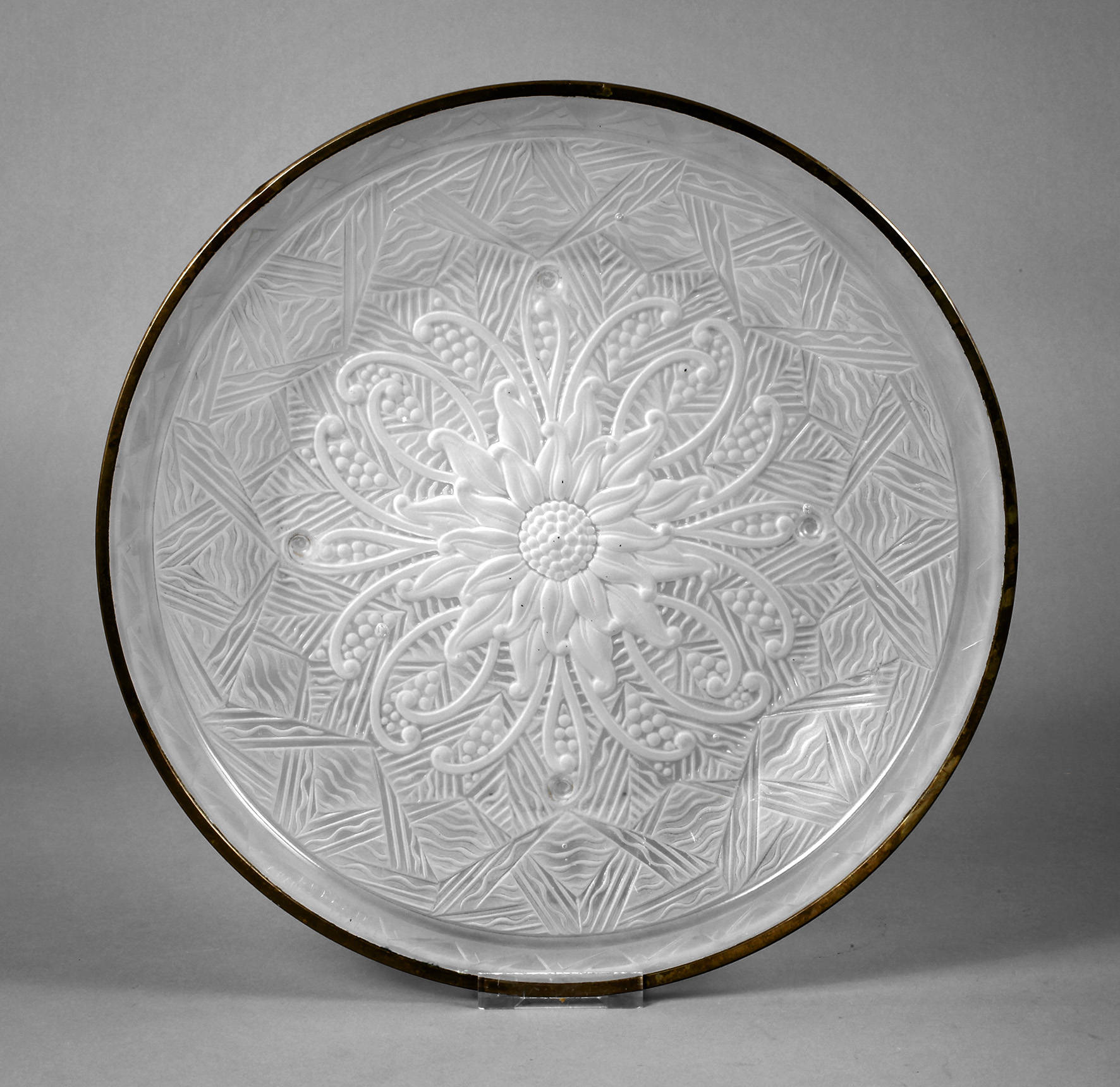 Frankreich Schale Art déco