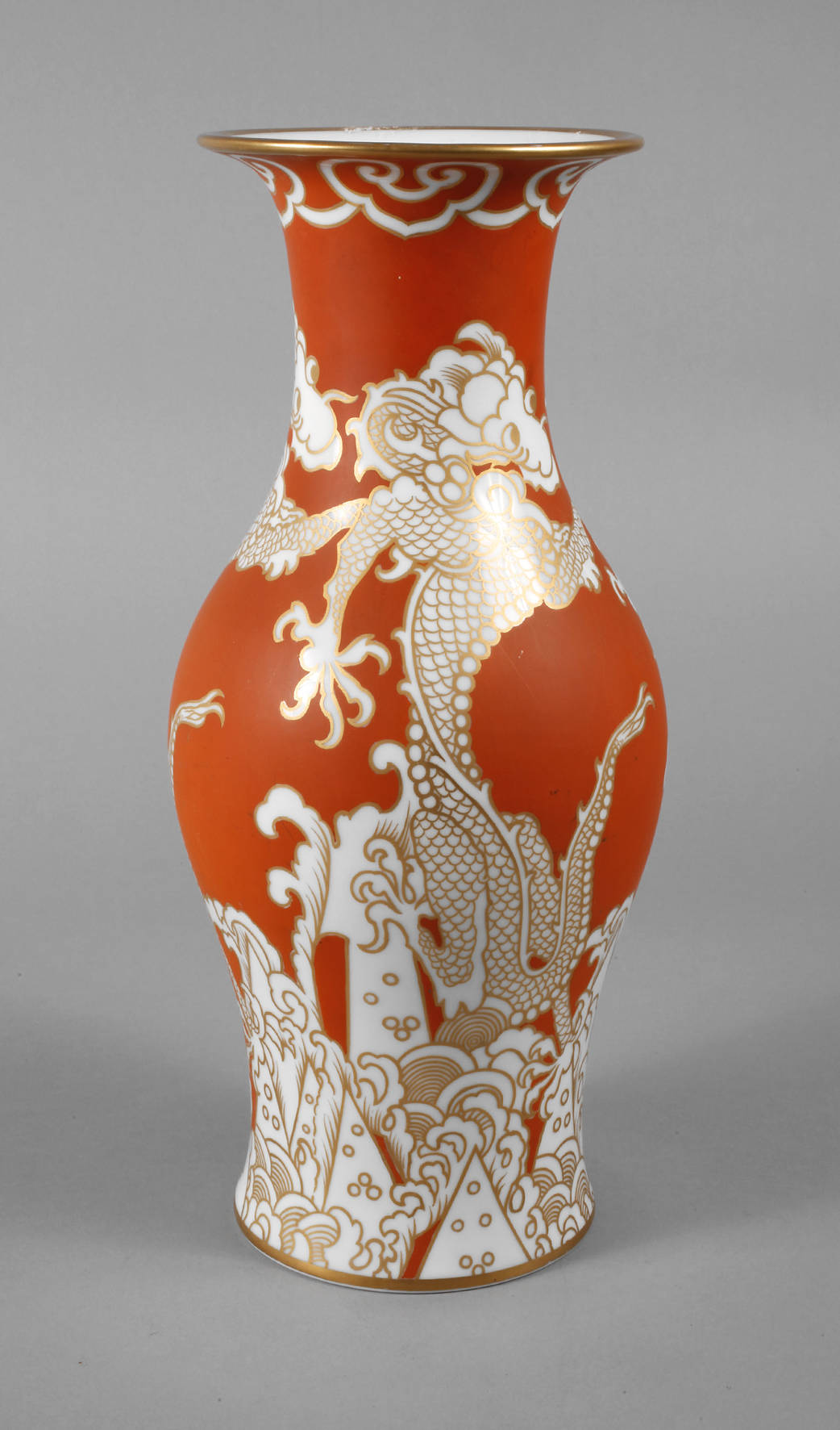 Rosenthal Vase Drachendekor