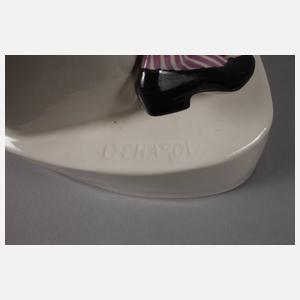 Schwarzburg ”Bajazzo mit Maske”