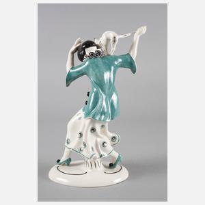 Schwarzburg Tänzerin mit Katze