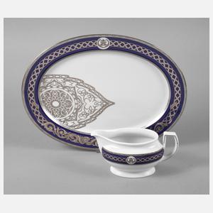 Seltmann Weiden Vorlegeplatte und Sauciere