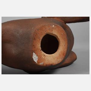 Teracottafigur Adam & Eva