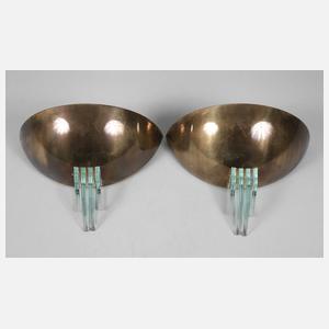 Paar Wandlampen