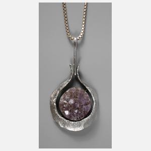 Designanhänger mit Amethyst