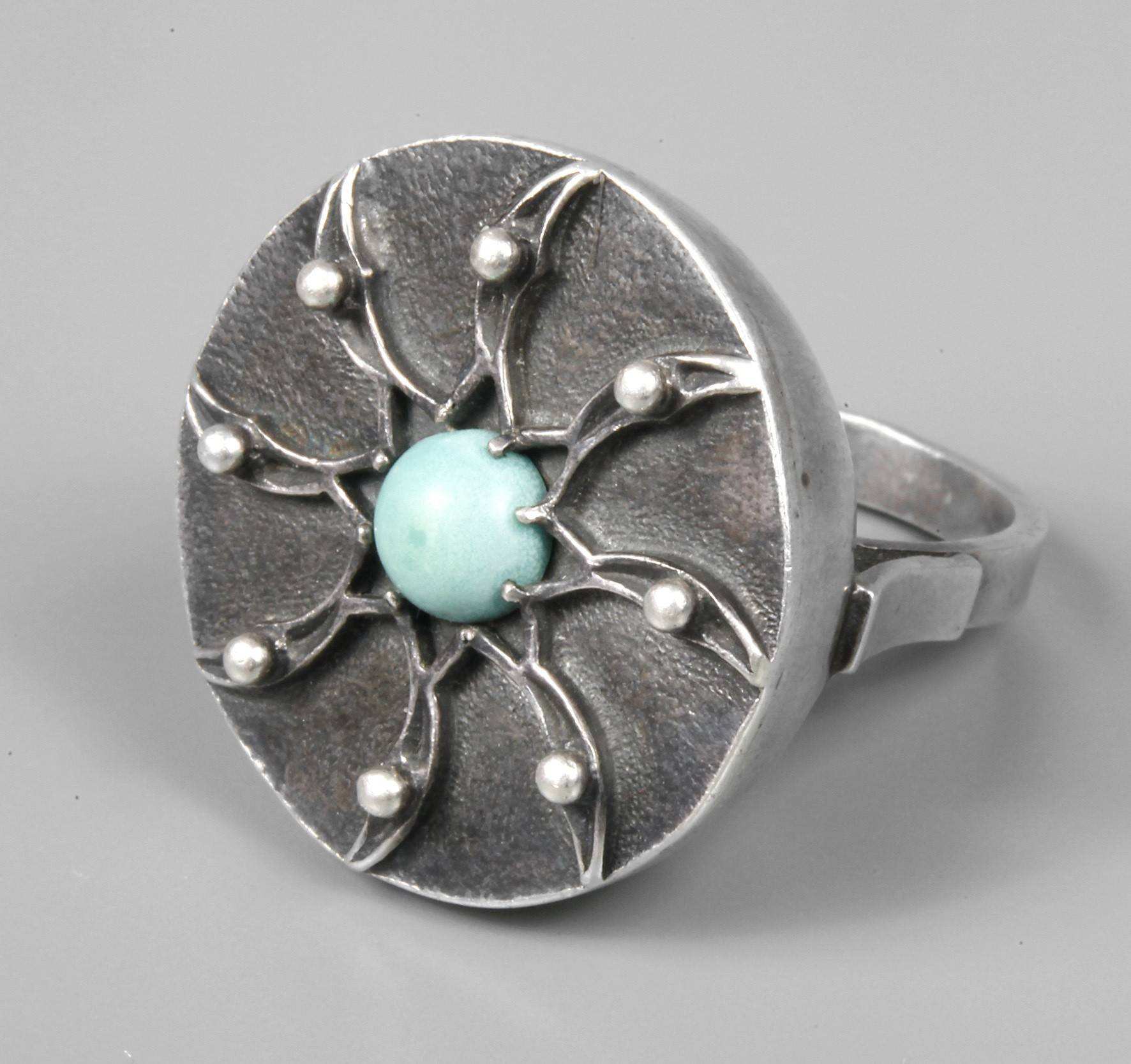Silberring mit Türkis