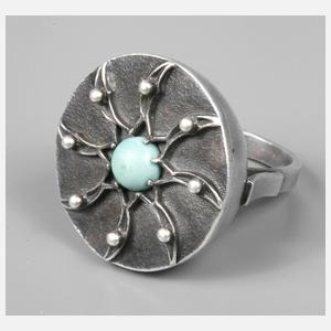Silberring mit Türkis
