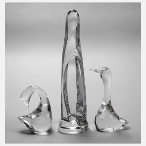 Daum Nancy drei moderne Figuren