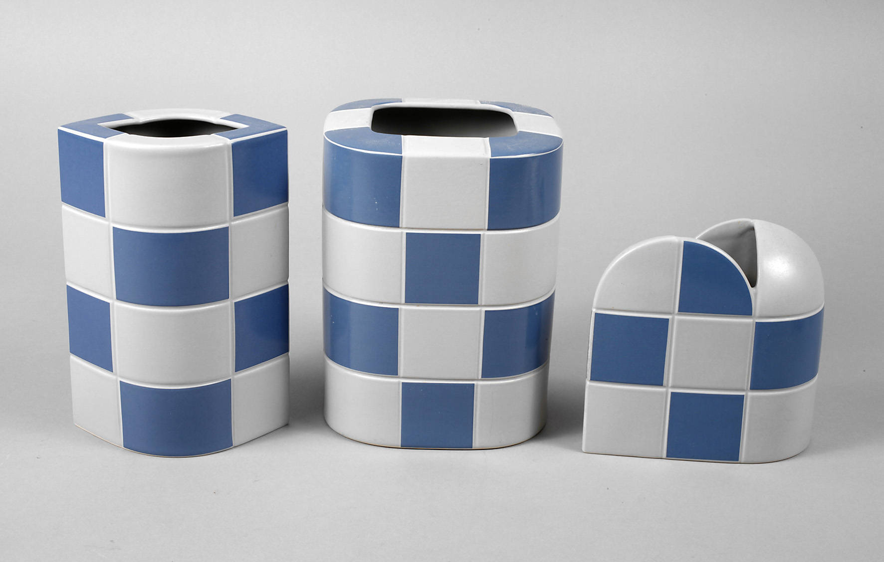 Rosenthal drei Teile Quadratendekor