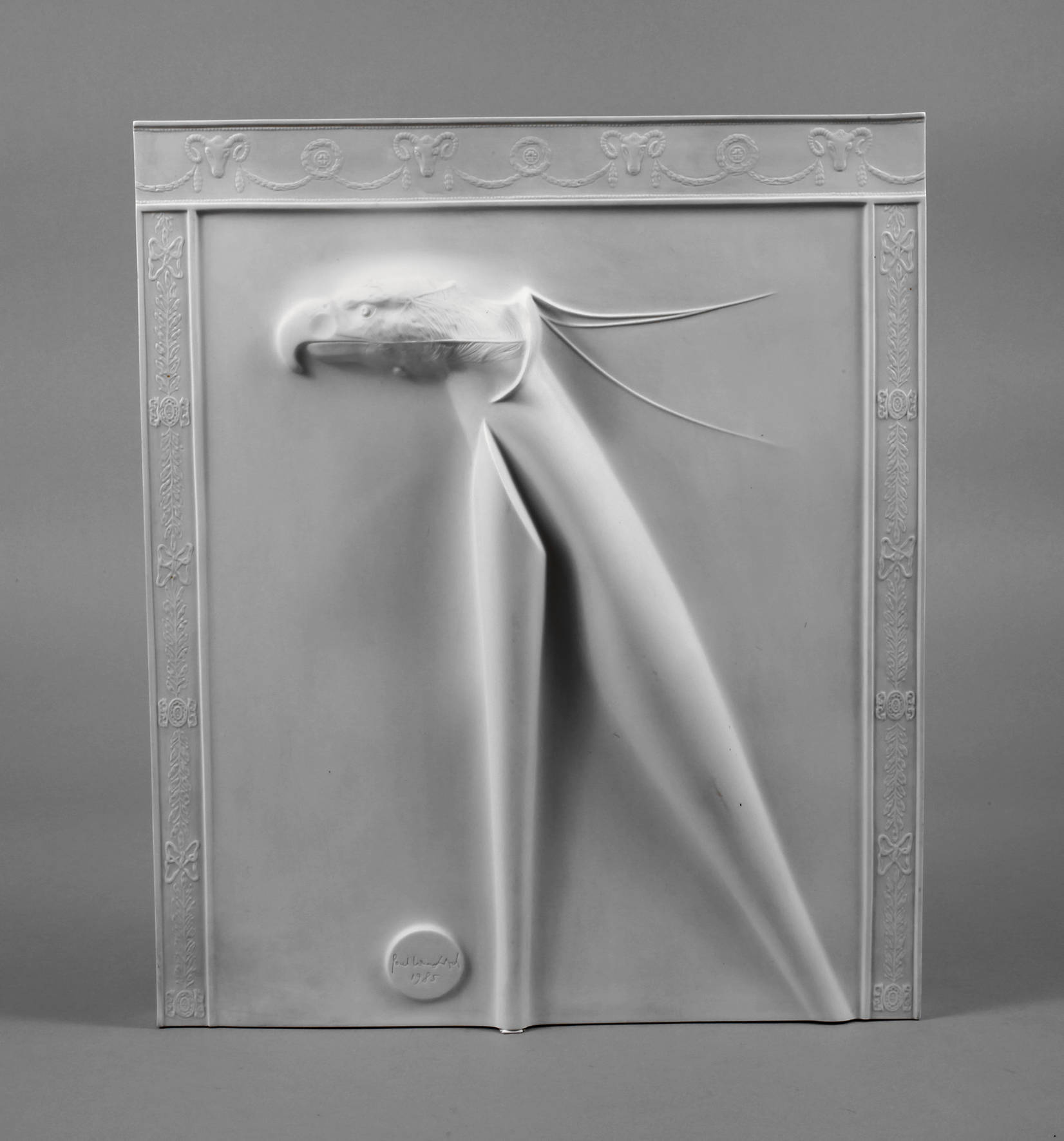 Rosenthal Wandplatte Paul Wunderlich