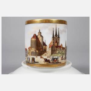 Ansichtentasse Erfurt