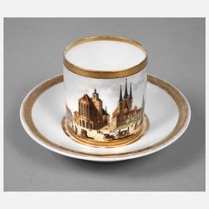 Ansichtentasse Erfurt