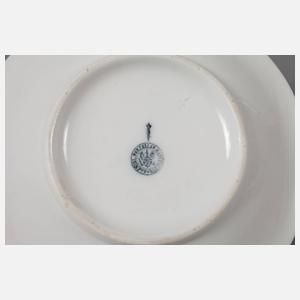 KPM Berlin Spruchtasse Biedermeier