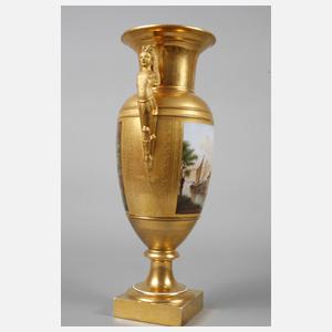 Große Amphorenvase Kauffartheiszene