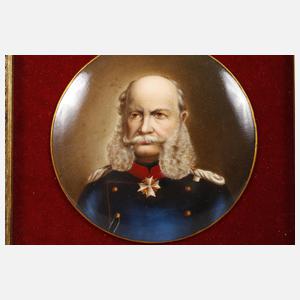 Porzellanbildplatte Franz Josef I.